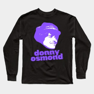 Donny osmond ||| 70s sliced style Long Sleeve T-Shirt